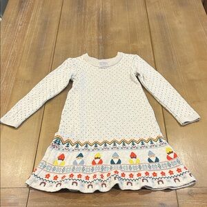 Colorful Patterned Kids Dress